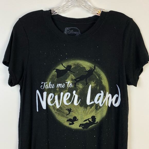 DISNEY PETER PAN NEVERLAND WOMENS TSHIRT SIZE SMALL - Picture 3 of 10